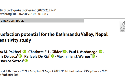 Liquefaction potential for the Kathmandu Valley, Nepal: a sensitivity study