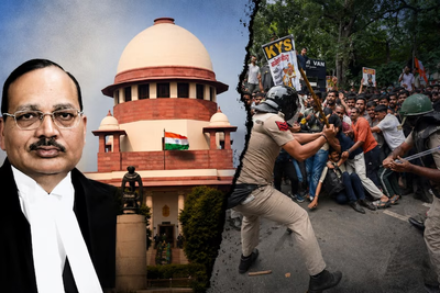 Supreme Court Chief Justice Surya Kant reportedly referred to unemployed youth and drifting activists as cockroaches.