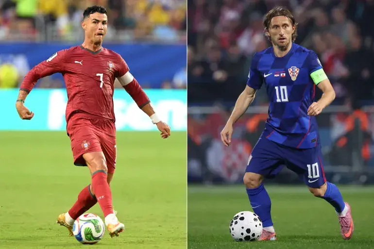 Ronaldo and Modric