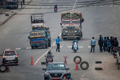 Nepal Traffic Police conduction regular check